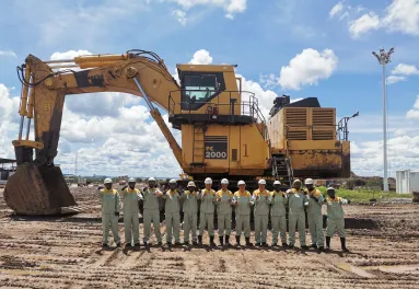 Northwest Province Project Department Serves Barrick Lumwana